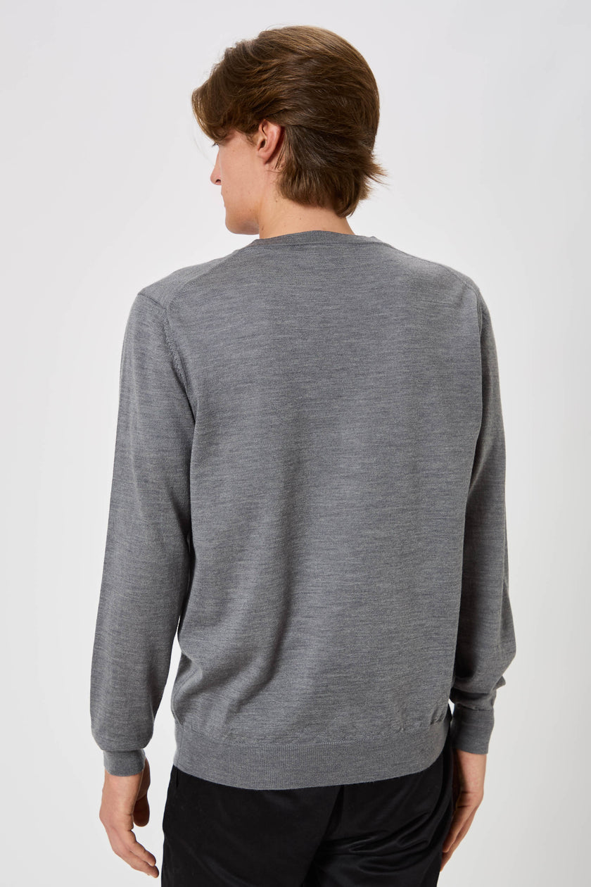 Man Buttoned Cardigan