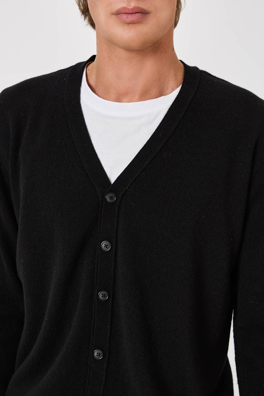 Man Buttoned Cardigan