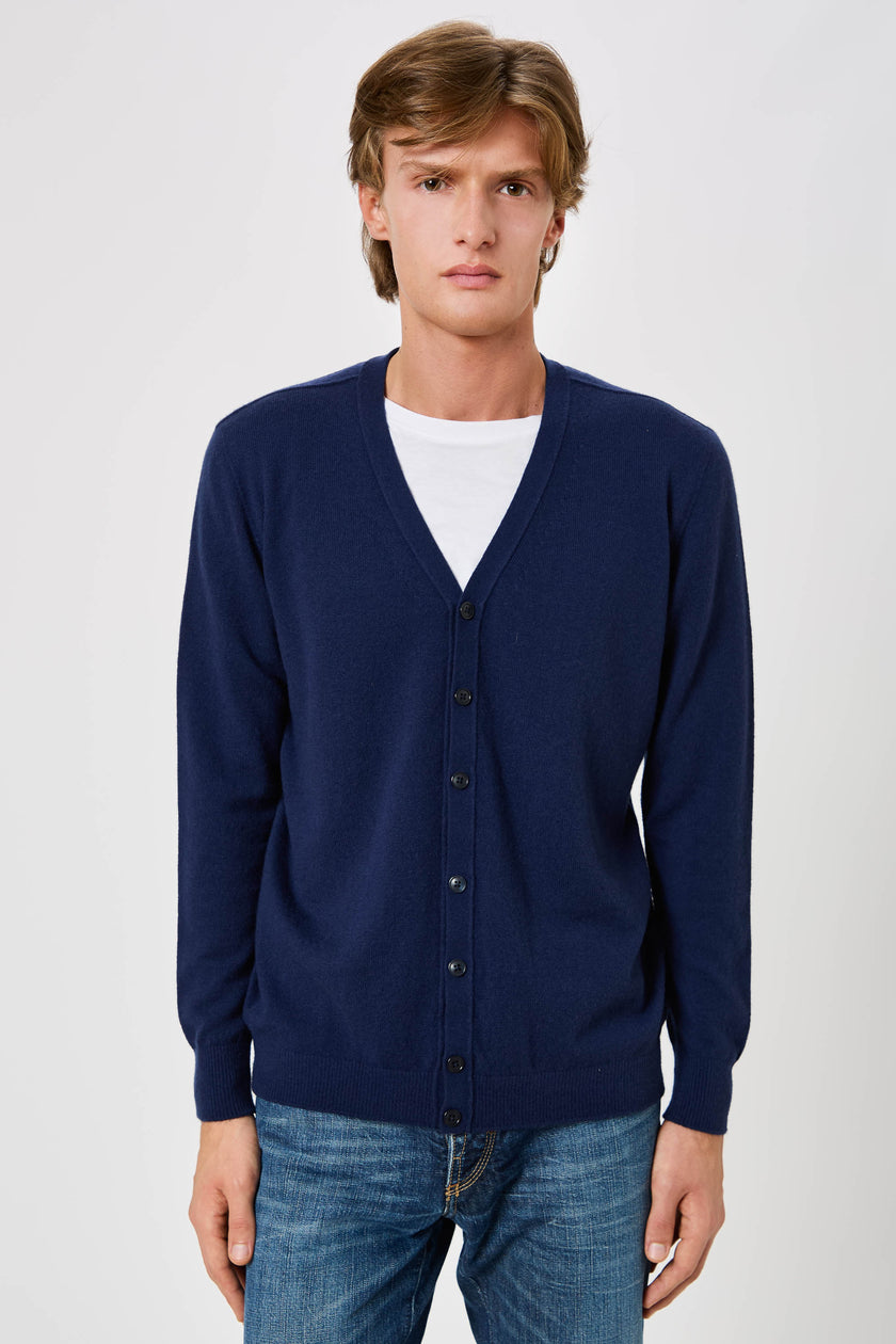 Man Buttoned Cardigan