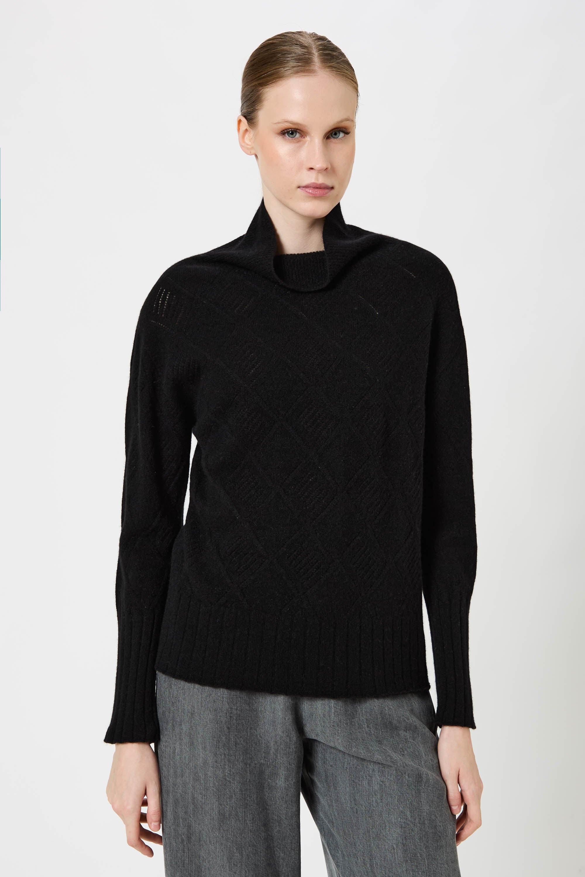 High Neck Woman
