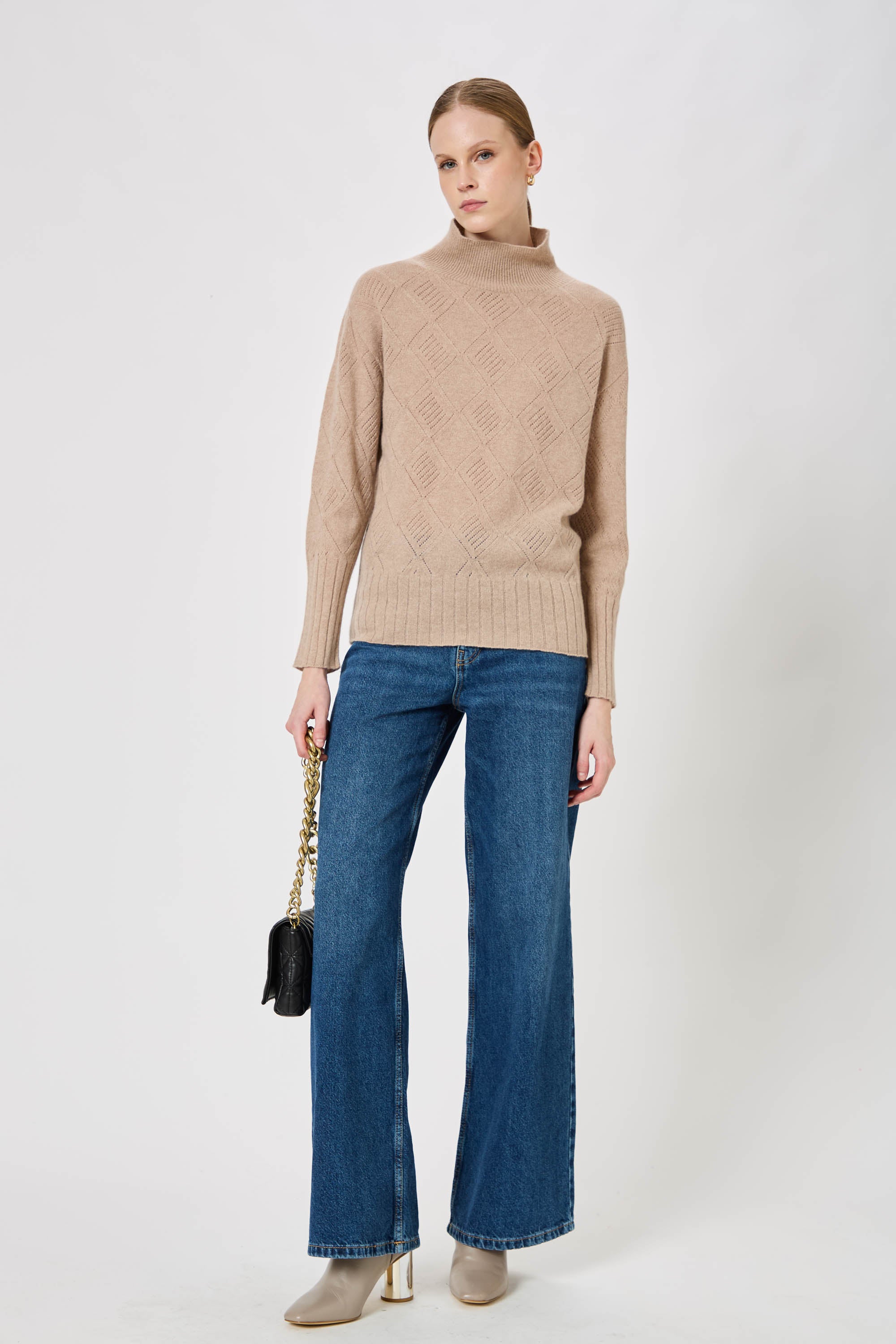 High Neck Woman