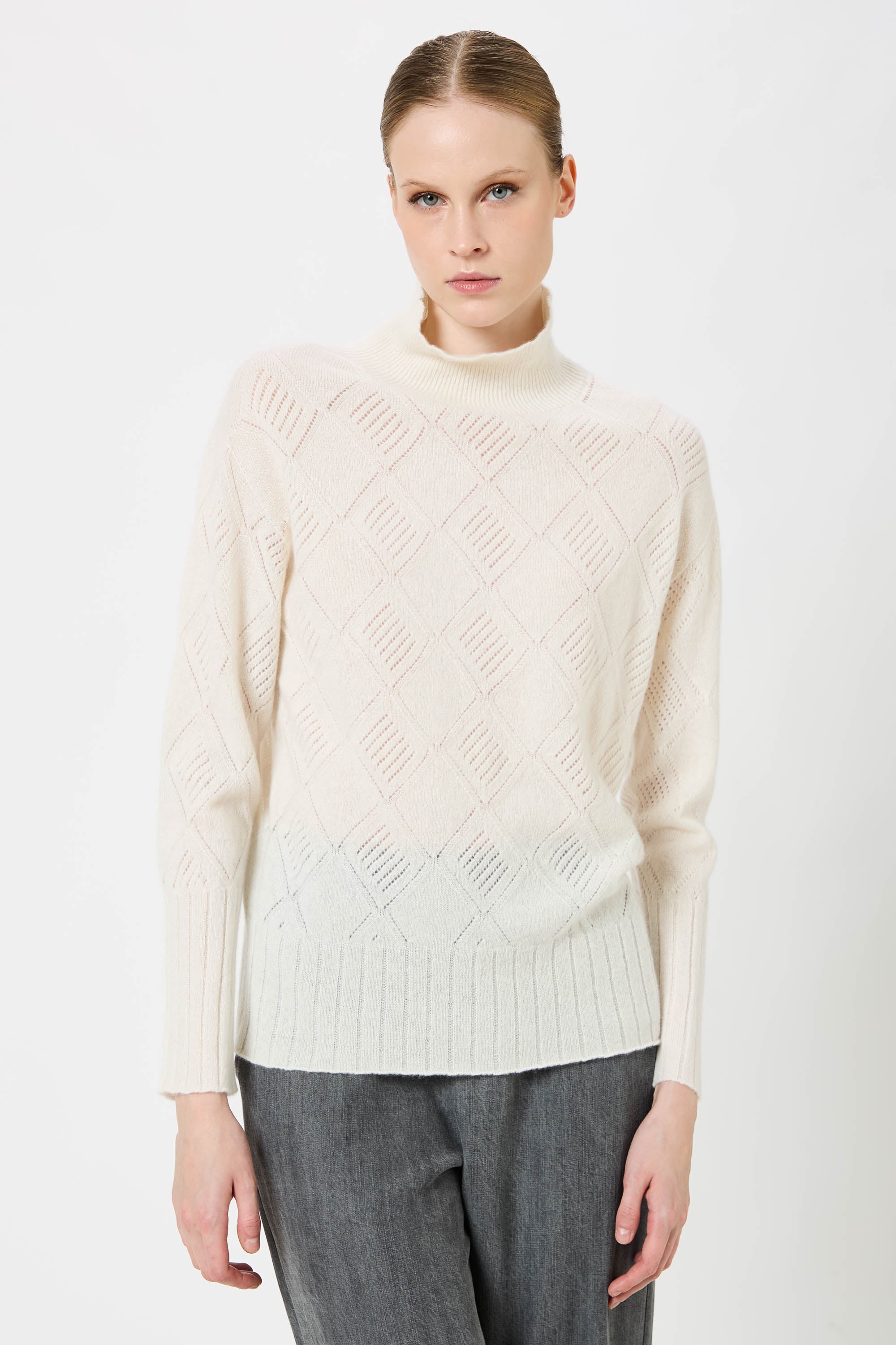 High Neck Woman