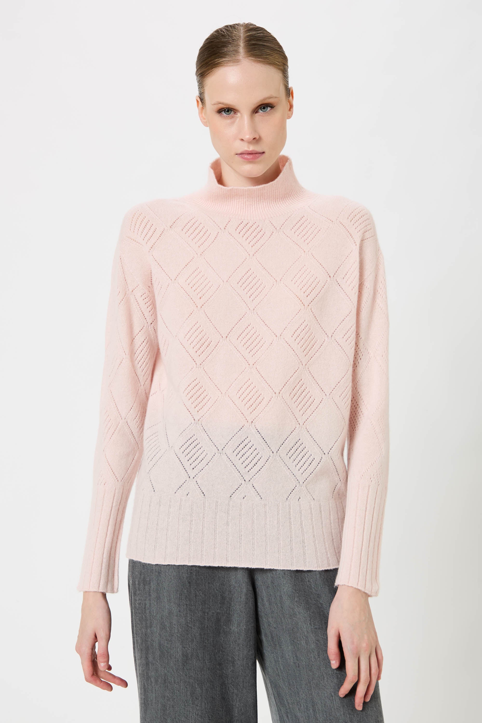 High Neck Woman
