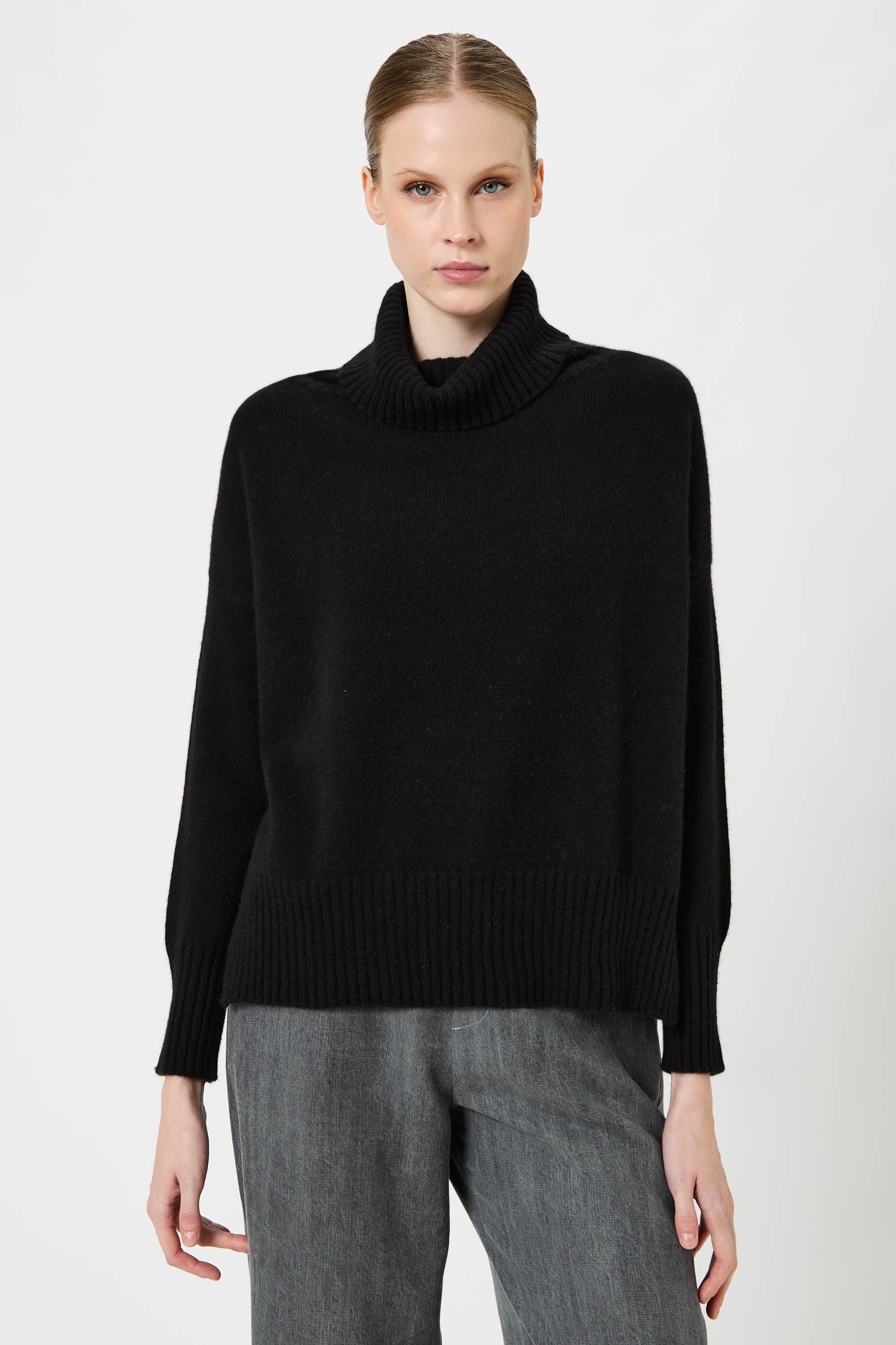 High Neck Woman