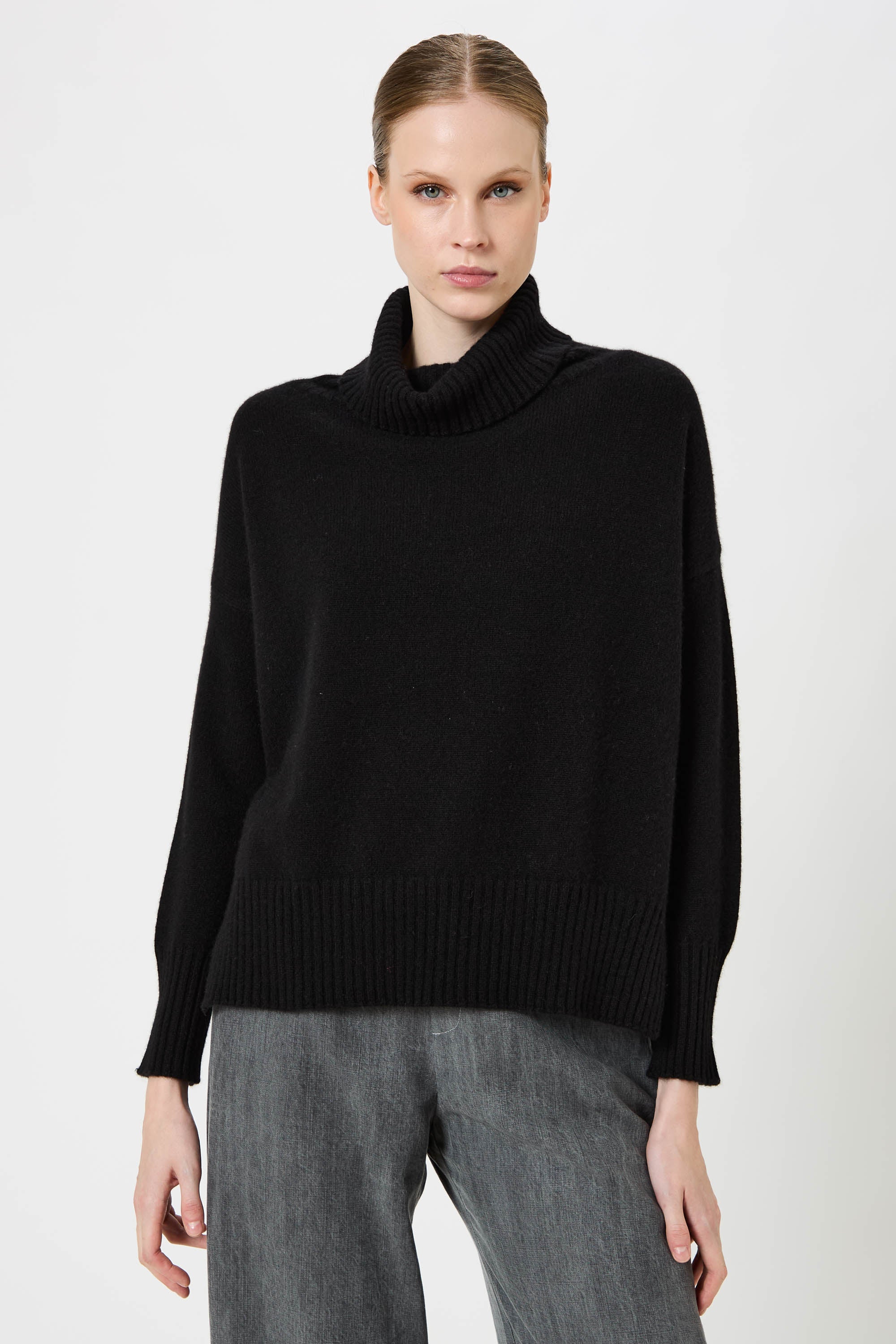High Neck Woman