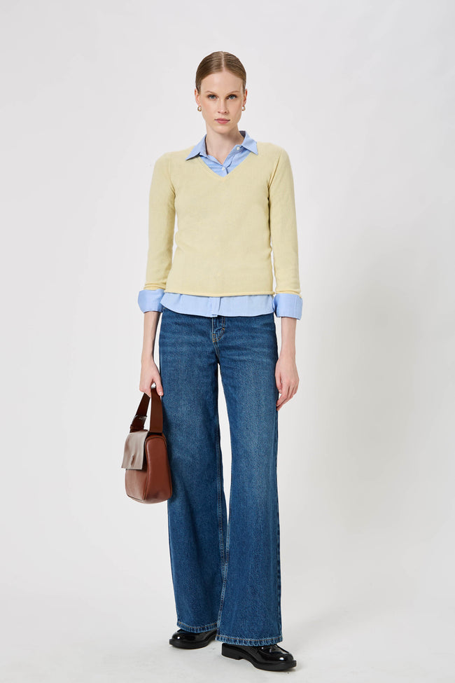 V-Neck Woman