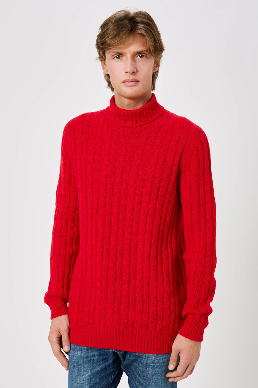 Man Turtleneck