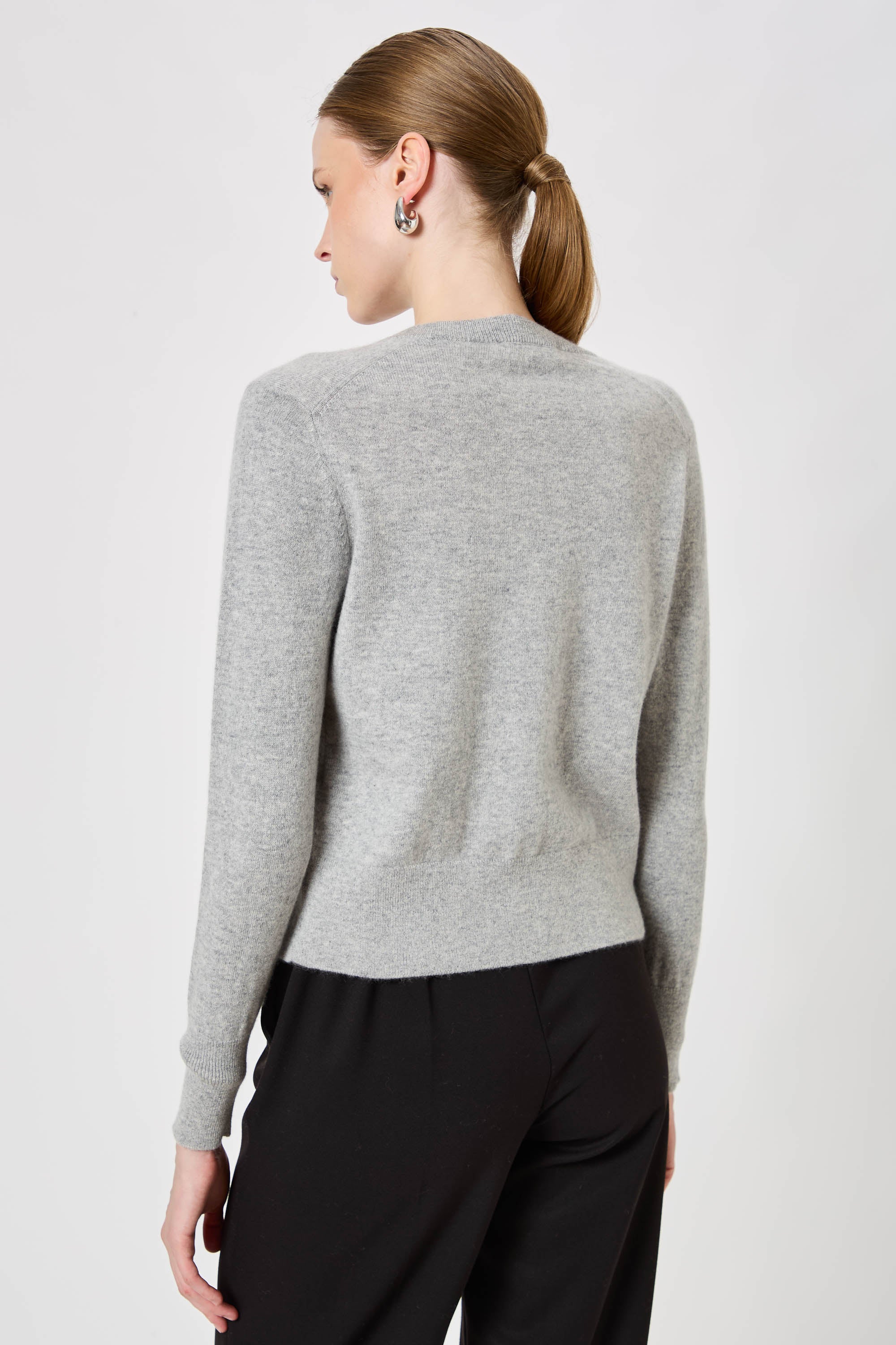 Woman Buttoned Cardigan