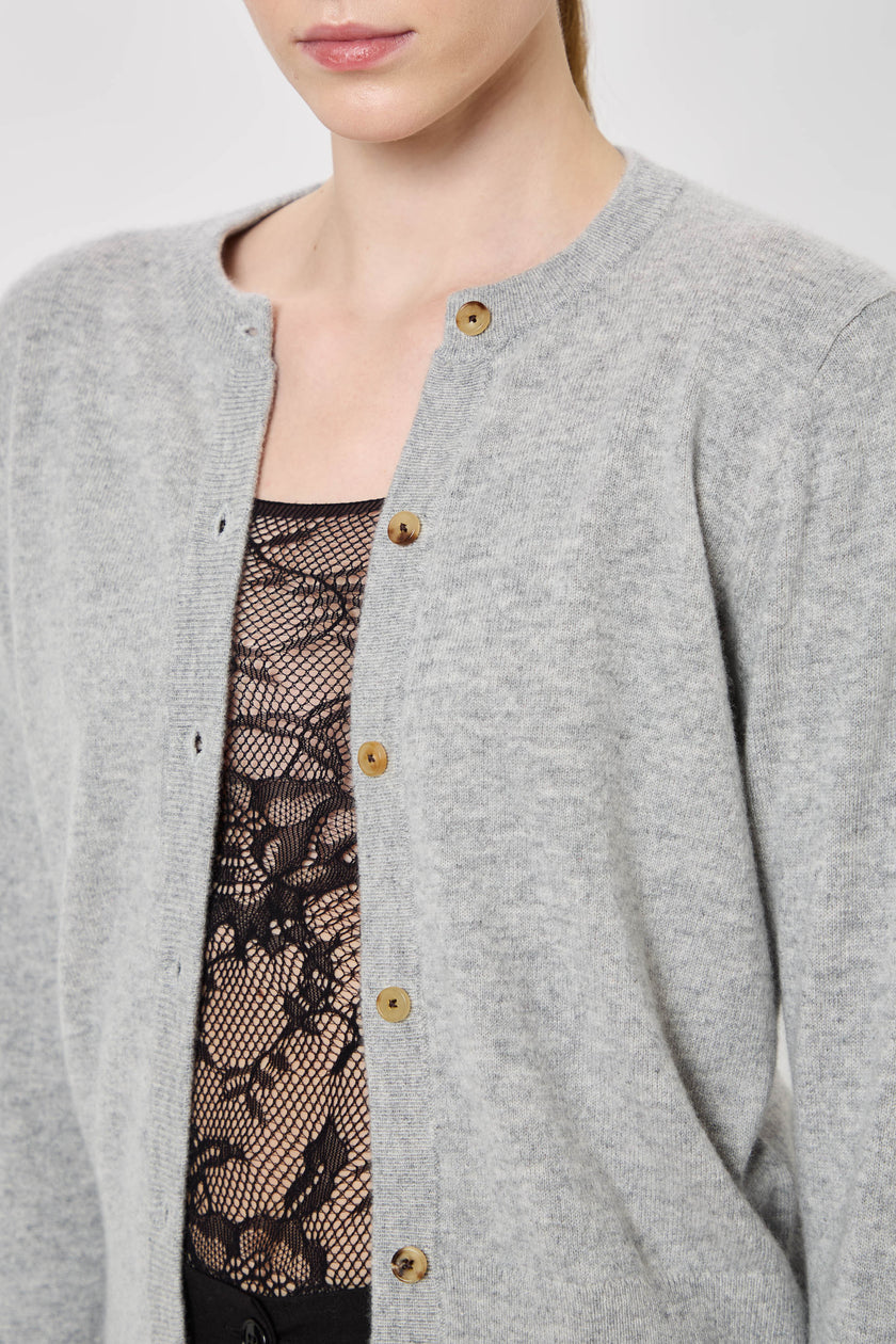 Woman Buttoned Cardigan