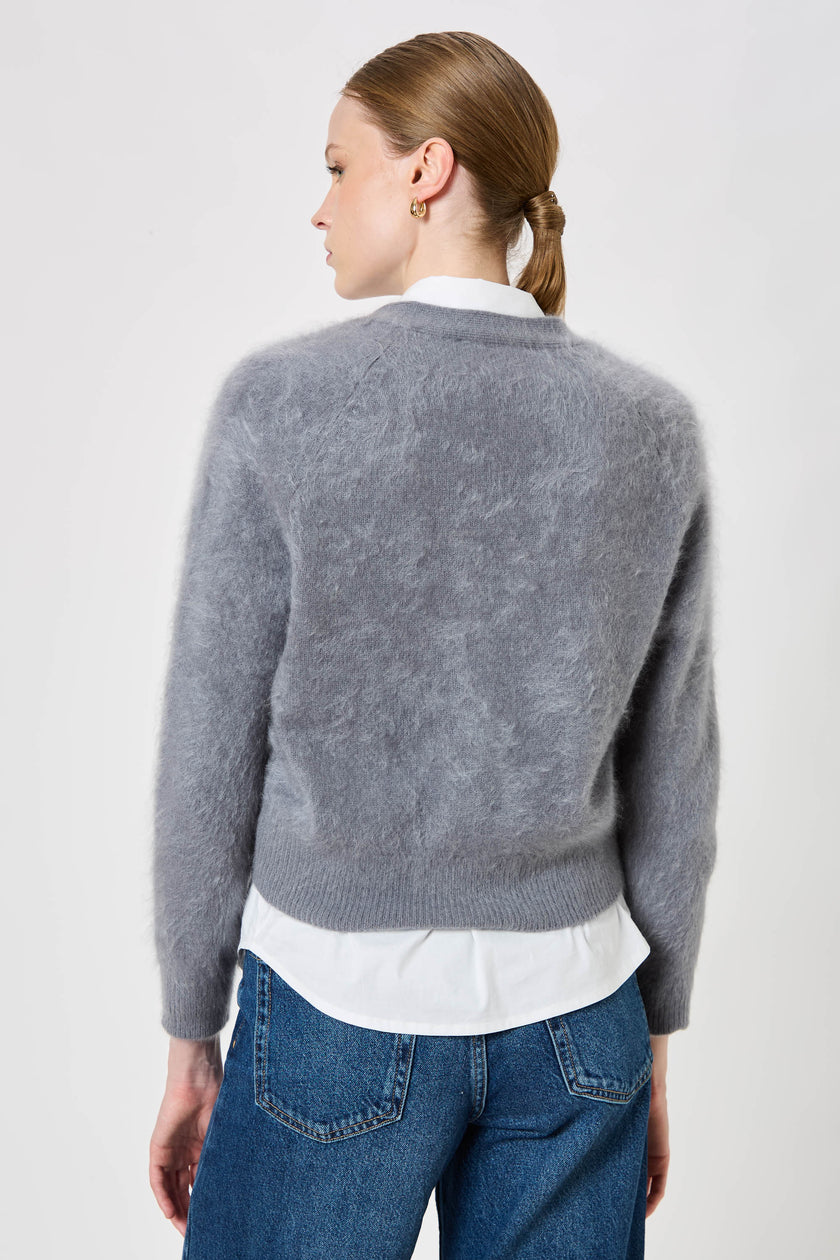 Woman Buttoned Cardigan