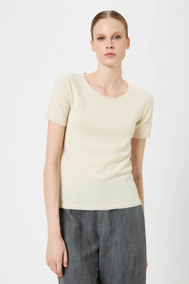 Half Sleeve Crew Neck
