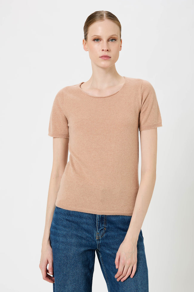 Half Sleeve Crew Neck