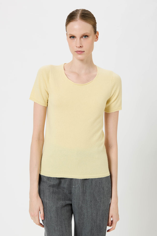 Half Sleeve Crew Neck
