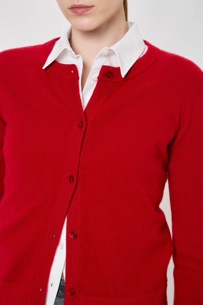 Woman Buttoned Cardigan