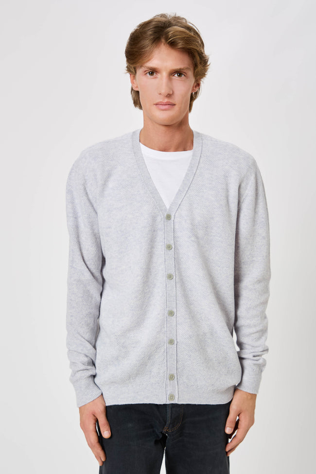 Cardigan con Bottoni Uomo